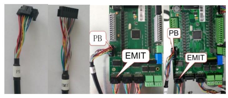 红外发射线缆 EMIT（光幕线）和端子板 PB 线