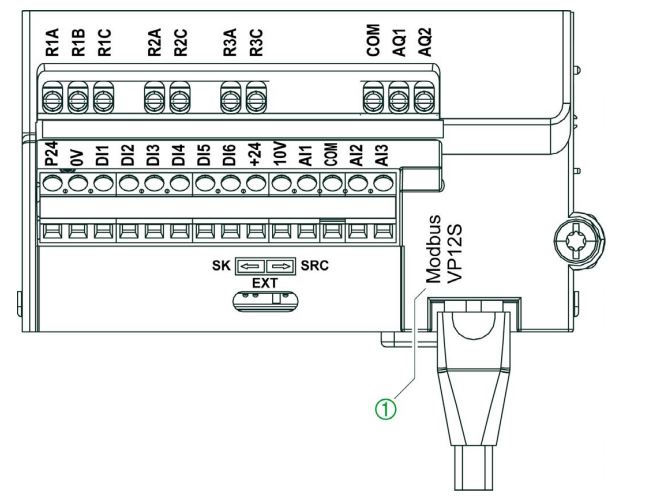 施耐德ATV610系列变频器控制模块端子