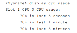 查看 CPU 的占用率