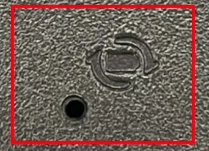 微星笔记本重置孔